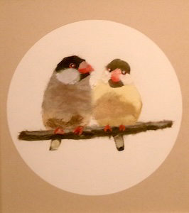 文鳥（習作９