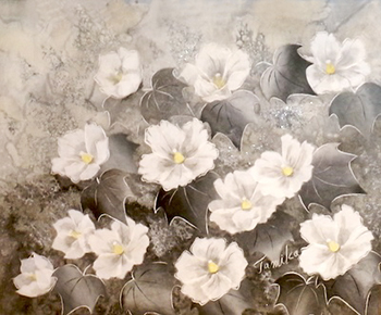 白い追憶（芙蓉）