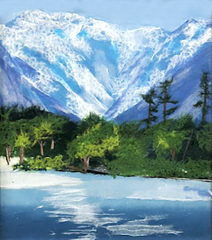 上高地（習作）