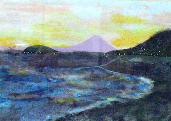 灯ともし頃（習作）