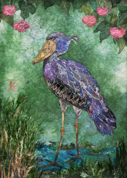 アフリカの鳥1 ウガンダ〜ハシビロコウ