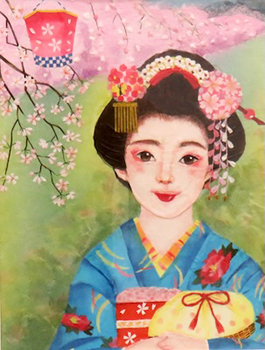 古都の春