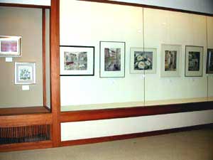父娘展、理愛子コーナー